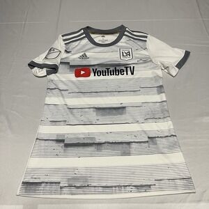 Adidas Los Angeles LAFC Away Soccer Jersey MLS White Women's Small